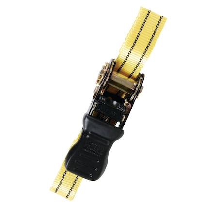 Sunbelt PRO GRIP Ratchet Tie Down, Standard Duty, 16' x 1", w/out Hooks, Endless 3.25" x2.5" x13.13" A-B1312610